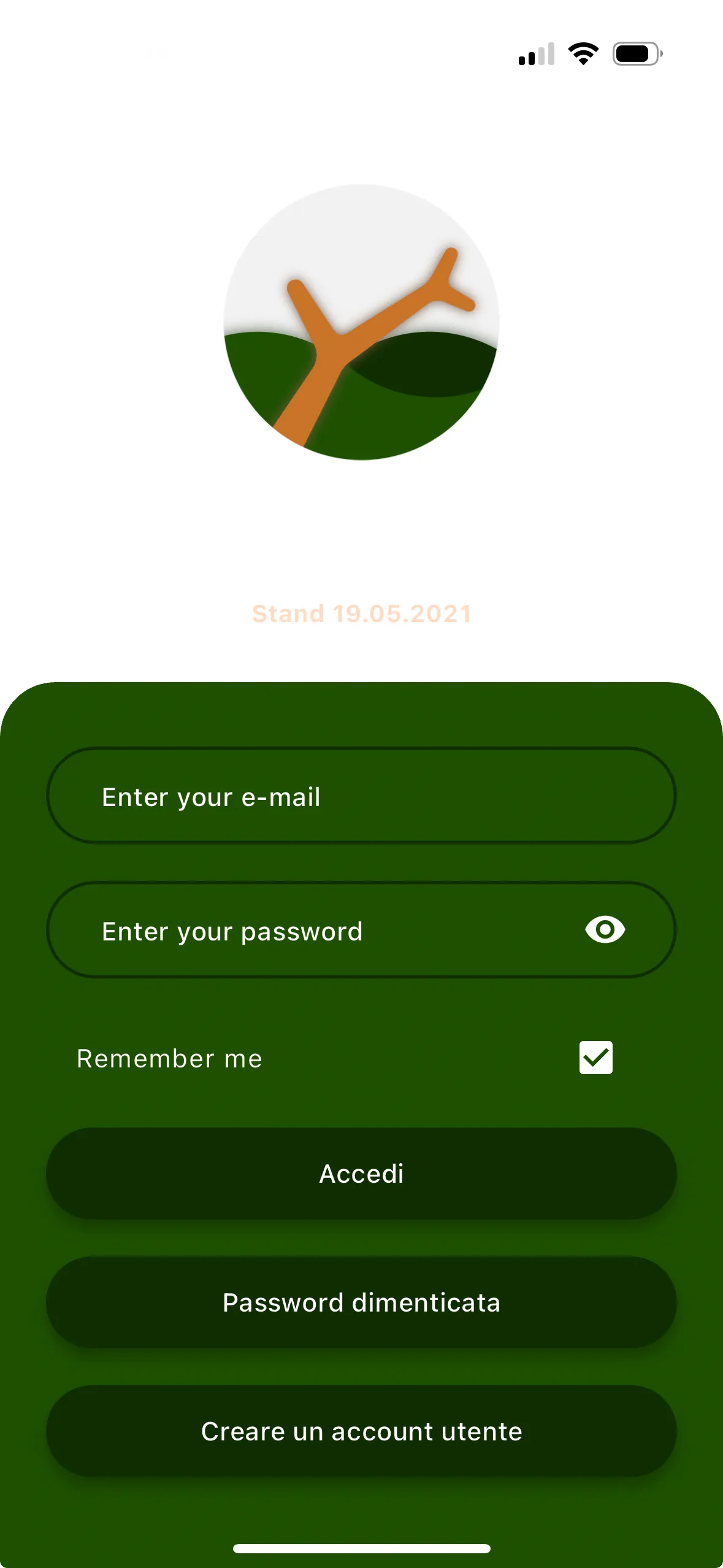 Login Screen