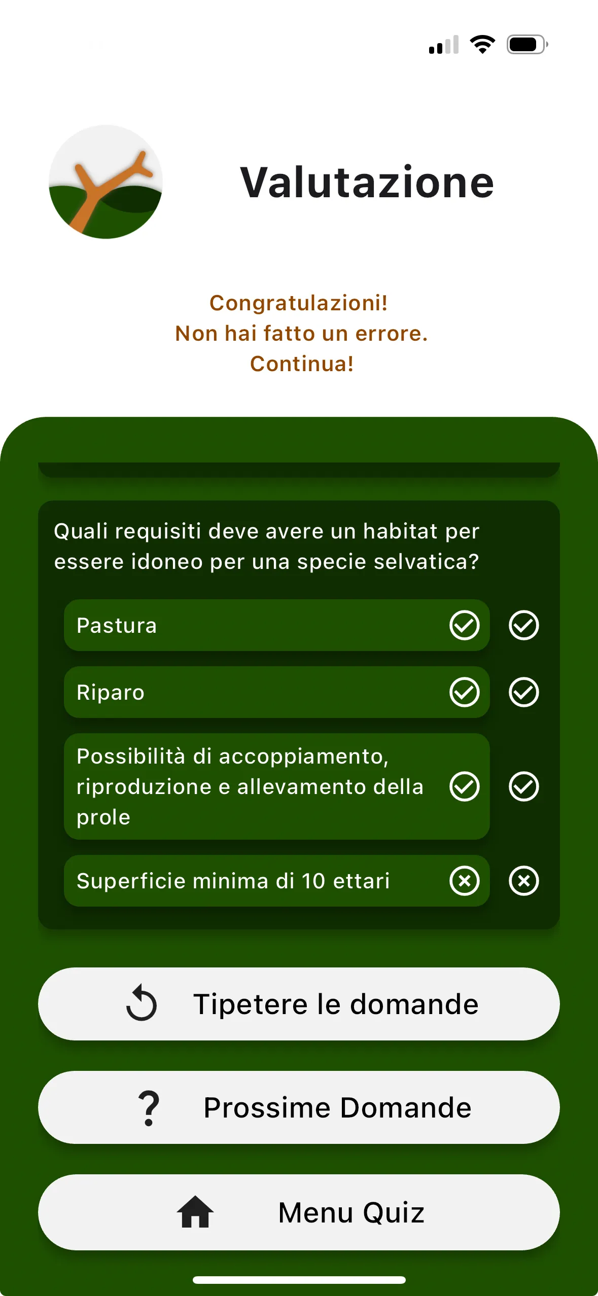 Valutazione: Esercizio